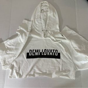 NWOT! Demi Lovato - Tell Me You Love Me Tour - Cropped Hoodie - Size Medium
